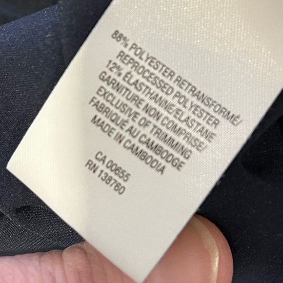 HYBA navy Ankle/Crop light Joggers size 2x - Picture 3 of 8